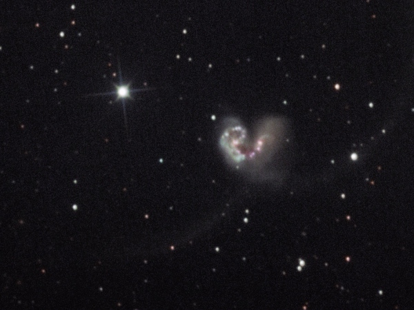 NGC 40328 Antennengalaxie